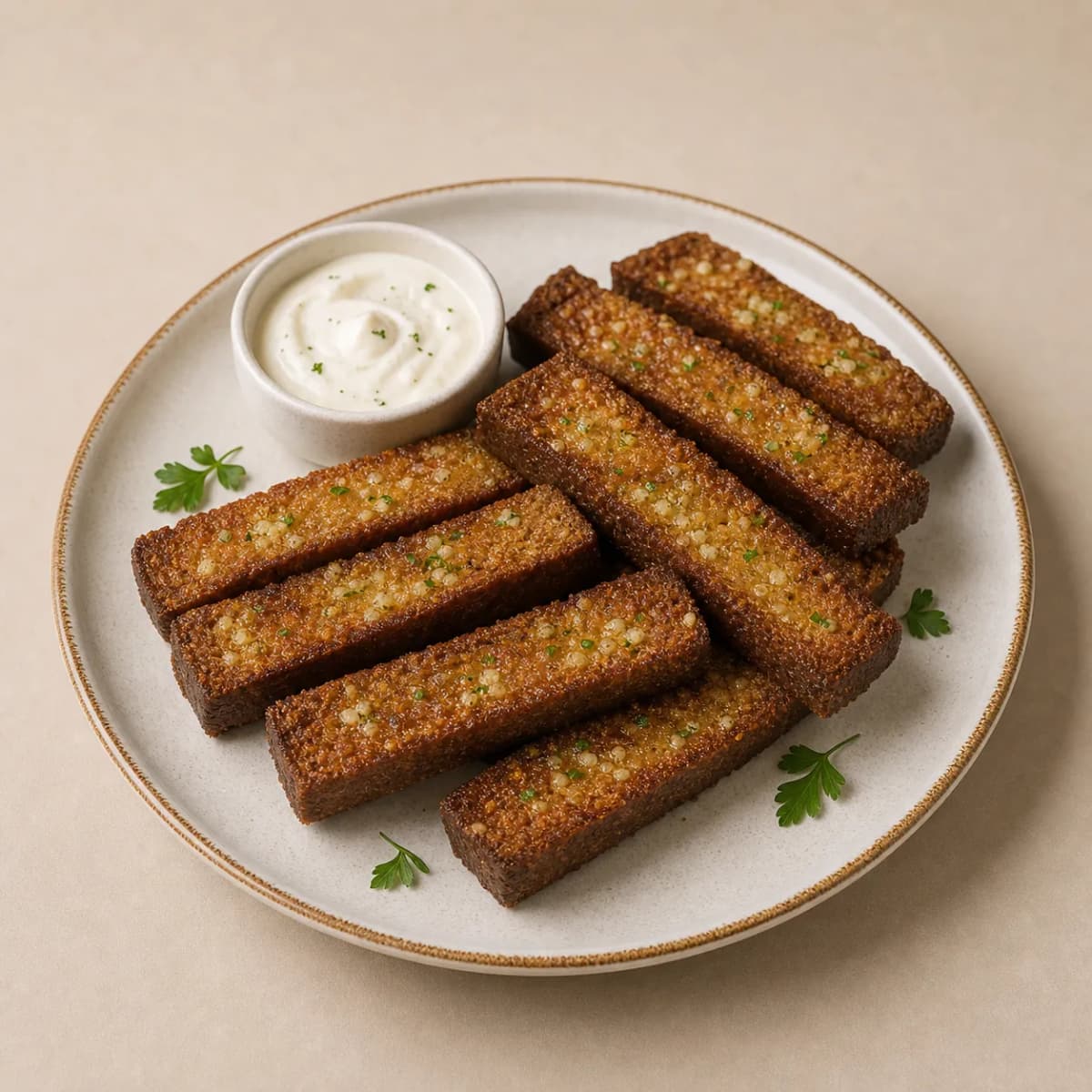 Чесночные гренки